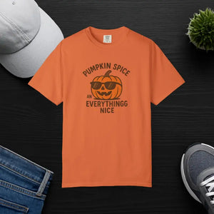 Pumpkin Spice Unisex Tee - Cozy Autumn Vibes - Dipaliz - Burnt Orange / s - T-shirts