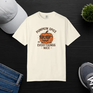 Pumpkin Spice Unisex Tee - Cozy Autumn Vibes - Dipaliz - Ivory / s - T-shirts