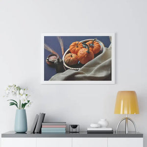 Tray Gallery Canvas Poster Pumpkins in Decor - Dipaliz - Posters Prints & Visual Artwork