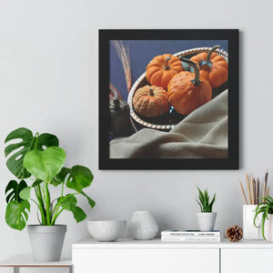 Tray Gallery Canvas Poster Pumpkins in Decor - Dipaliz - Posters Prints & Visual Artwork
