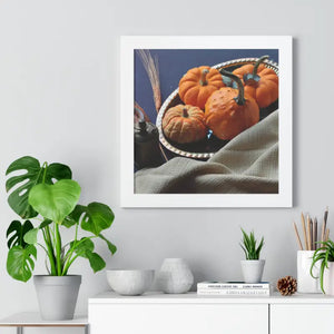 Tray Gallery Canvas Poster Pumpkins in Decor - Dipaliz - Posters Prints & Visual Artwork