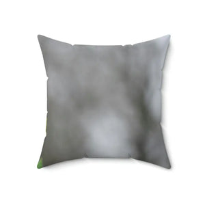 Purple African Daisy Spun Polyester Square Pillow - Dipaliz - Throw Pillows