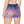 Blue Abstract Pattern Women’s Shorts Moisture Wicking - Dipaliz