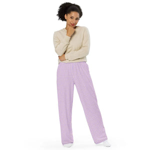 Knit Wide Leg Pants - Relaxed Mid-weight Jersey - Dipaliz
