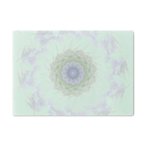 Purple Geometric Pattern Cutting Board – Glass - Dipaliz - Boards