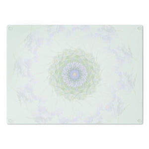 Purple Geometric Pattern Cutting Board – Glass - Dipaliz - Boards