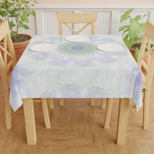 Purple Geometric Pattern Tablecloth - Royal Dining Style - Dipaliz - one Size / White - Tablecloths
