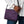Purple Mandal Crossbody Faux Leather Dark Gray Hardware - Dipaliz - Cross Body Bags