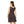 Purple Paisley Skater Dress – Flattering Stretch - Dipaliz - Dresses - Xs