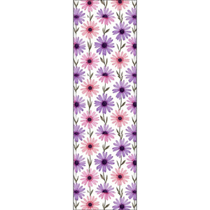 Pink Floral Fabric – Cotton Craft Textile - Dipaliz