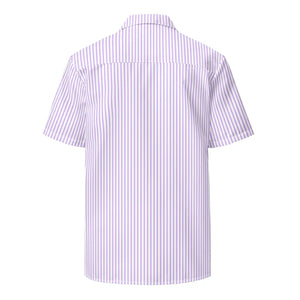 Purple Striped Moisture Wicking Shirt - Recycled Dipaliz - Shirts