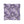 Purple Swirl Poly Scarf, Lightweight Floral-style Fashion - Neck Gaiters