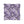 Purple Swirl Poly Scarf, Lightweight Floral-style Fashion - Neck Gaiters