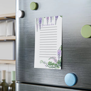 Purple Wisteria Sticky Notes - Premium Gsm White Uncoated Paper - Dipaliz