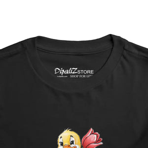 Quack-tastic Toddler Tee Tulip Design Bella Canvas Short Sleeve Dipaliz - T-shirts