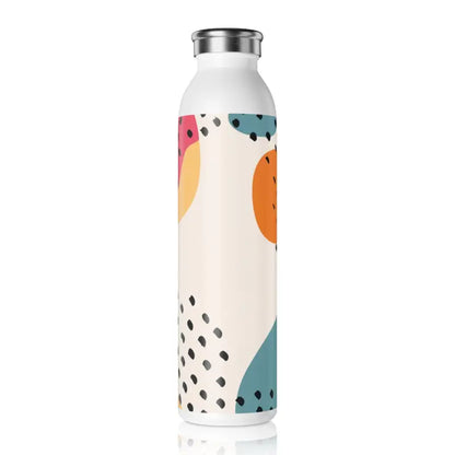 Dipaliz Watercolor Slim Bottle: a Hydration Masterpiece! - 20oz / White Mug