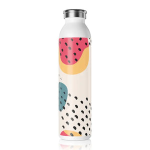 Slim Water Bottle - Artsy Fashion Statement - Dipaliz - 20oz / White - Bottles