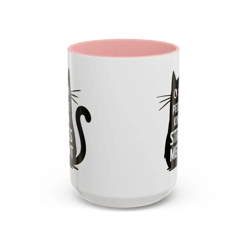 Cat Mug: People Kinda Stress Meowt! Perfect for Lovers - Mug