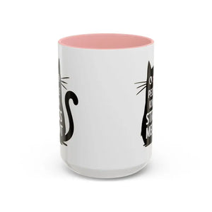 Cat Mug People Kinda Stress Meowt Funny Coffee Cup - Dipaliz - Mugs