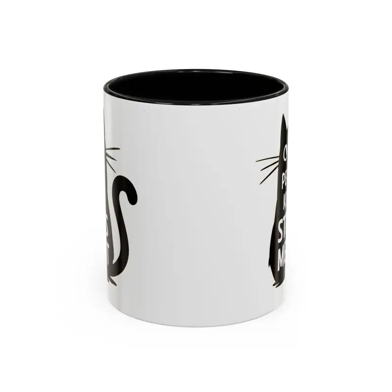 Cat Mug: People Kinda Stress Meowt! Perfect for Lovers - Mug