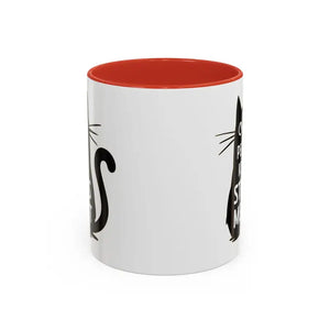 Cat Mug People Kinda Stress Meowt Funny Coffee Cup - Dipaliz - Mugs