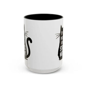 Cat Mug People Kinda Stress Meowt Funny Coffee Cup - Dipaliz - Mugs