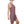 Racerback Dress – Diagonal Red Navy Stripe - Dipaliz - Dresses