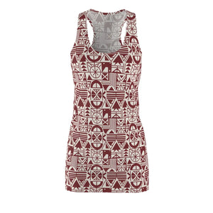 Racerback Dress – Geometric Tribal Summer - Dipaliz - Dresses - Xs