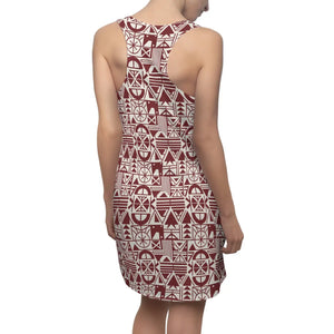 Racerback Dress – Geometric Tribal Summer - Dipaliz - Dresses - Xs