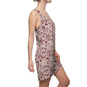 Racerback Dress – Geometric Tribal Summer - Dipaliz - Dresses - Xs