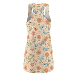 Floral Racerback Dress - Sporty Chic Style - Dipaliz - Dresses