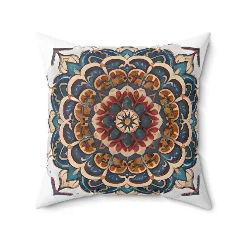 Radiant Mandal Pillow: Elevate Your Space In Style - Home Decor