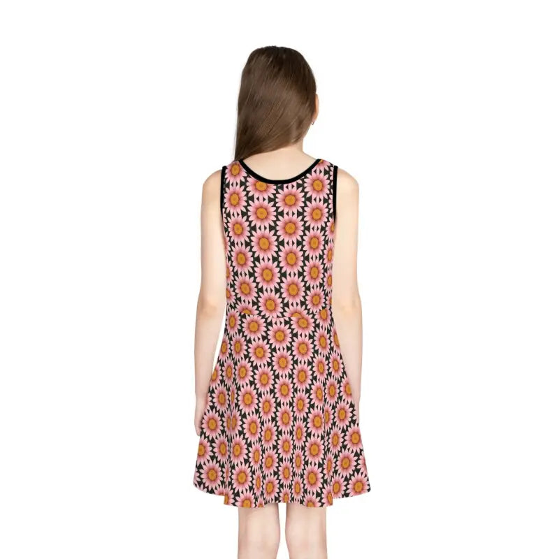 Turn Heads in our Radiant Red Sleeveless Sundress! - All Over Prints