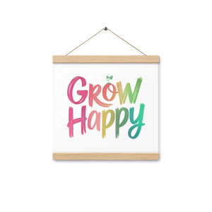 Happy Space Poster Wooden Hanger Kit Radiant Retreat Dipaliz - 12″×12″ - Posters Prints & Visual Artwork