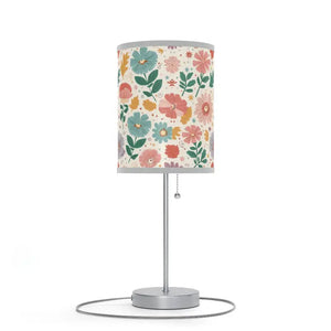 Radiant Style Captivating Lamp with Steel Base - Dipaliz - Light Grey / Silver / one Size - Lamps