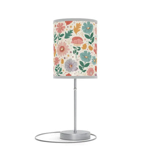 Radiant Style Captivating Lamp with Steel Base - Dipaliz - Light Grey / Silver / one Size - Lamps