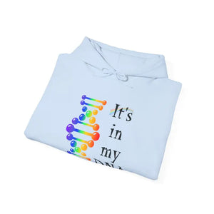 Gay Pride Sweatshirt - its in my Dna Hooded Rainbow - Dipaliz - Hoodies