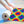 Foam Yoga Mat - Rainbow Kaleidoscope Non-slip - Dipaliz - 24” x 72” - & Pilates Mats