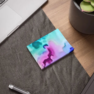 Vibrant Rainbow Watercolors Post it Note - Eco-friendly Gifts - Dipaliz - Sticky Notes