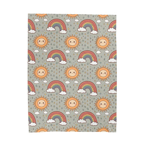 Sun Plush Blanket – Medium Heavy-weight Fabric - Dipaliz - Blankets