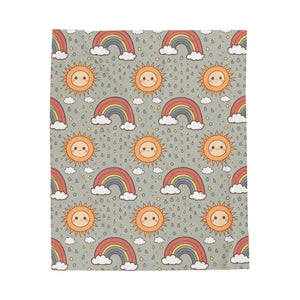 Sun Plush Blanket – Medium Heavy-weight Fabric - Dipaliz - Blankets