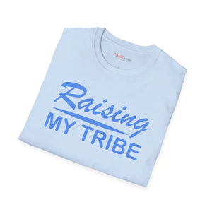 Raising my Tribe Cotton Tee - Softstyle Comfort - Dipaliz - T-shirts