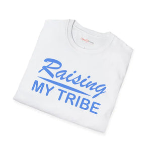 Raising my Tribe Cotton Tee - Softstyle Comfort - Dipaliz - T-shirts