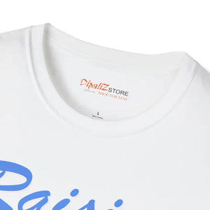 Raising my Tribe Cotton Tee - Softstyle Comfort - Dipaliz - T-shirts