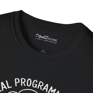 Soft Real Programmers Code Tee - Ribbed Collar Cotton - Dipaliz - T-shirts - s