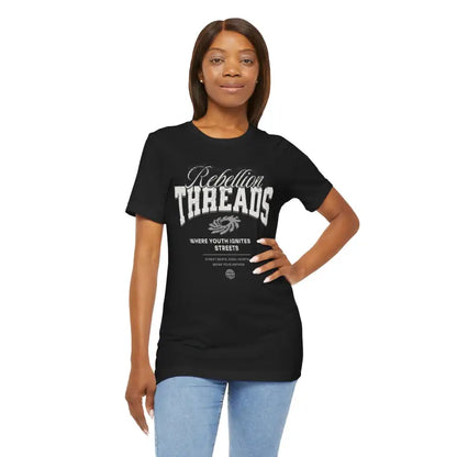 Rebellion Threads Unisex Jersey Short Sleeve Tee - Black / s Kids Clothes