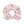 Chic Pink Recycled Scrunchie - Eco-friendly one Size - Dipaliz - Ponytail Holders