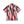 Abstract Wave Hawaiian Camp Shirt - Red Black Linen - Dipaliz - Shirts