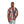 Abstract Wave Hawaiian Camp Shirt - Red Black Linen - Dipaliz - Shirts