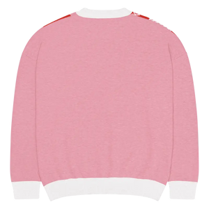 Red Buffalo Check Knitted Crew Sweater - Cozy Style - Dipaliz - Sweaters